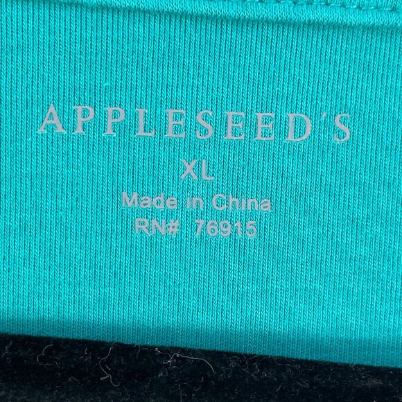 Appleseeds Womens XL Turquoise Button Cardigan Pockets Long Sleeve - Picture 3 of 9